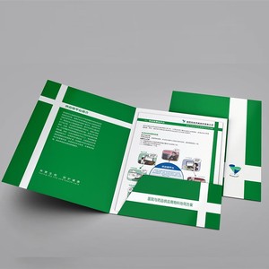 Cá nhân lưu trữ A4 giấy tờ rơi tài liệu tùy chỉnh bù đắp in giấy thư mục kinh doanh tập tin thư mục trình bày với Pocket - Product Image 2