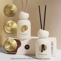 Diffuseur de parfum d'ambiance de luxe 120 ml, en céramique moderne, diffuseur d'aromathérapie longue durée pour cadeau