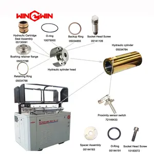 Запчасти для режущего станка водоструйной Резки, распорка в сборе, 05144183 уплотнительное кольцо, винт с головкой 05144191 и режущей водоструйной резкой 10183572