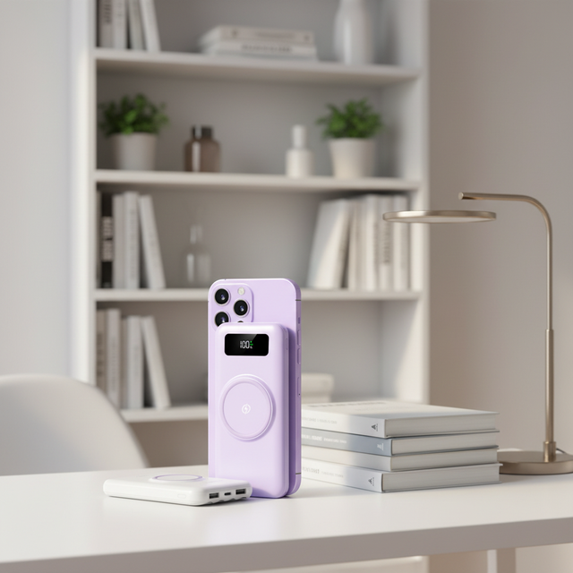 4-Cable Trending Consumer Electronic Devices Wireless 10000mAh 20000mAh Mobile Power Banks Power Station