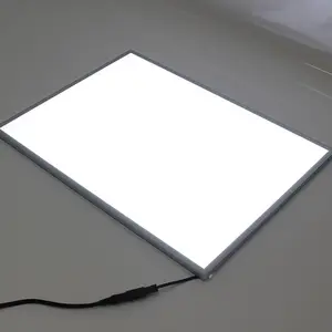 그림 삽입 방법으로 광고를위한 10mm 얇은 알루미늄 프레임이있는 맞춤형 LED 라이트 패널 포스터 변경