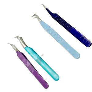 Pince à épiler d'extension de cils en acier inoxydable japonais de haute qualité - Product Image 1