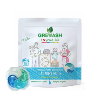 Capsules de lessive écologiques 12g/15g en gros, dosettes de lavage en vrac Oxy, parfum longue durée, capsules jetables de qualité supérieure
