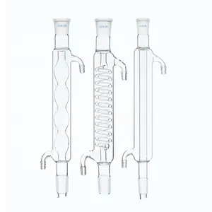 Tiandi Lab 400mm Glass Condenser With Coiled Inner Tube