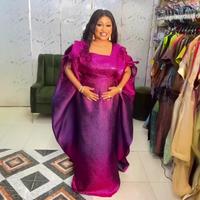 Nouvelle Collection de Robes Africaines en Tissu Jacquard pour Femme, Tenue Boubou Africaine de Luxe pour Femme