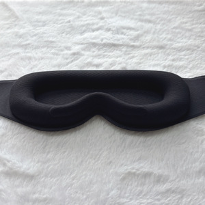 Masque de sommeil lesté à billes, en mousse à mémoire de forme 3D, avec coupelles profilées, occultation totale de la lumière, vente chaude - Product Image 6