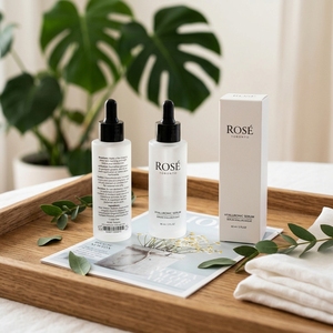 Bouteille d'huile à cuticules en verre dépoli de 60ml Bouteille d'huile essentielle avec personnalisation du support compte-gouttes - Product Image 1