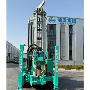 Usine HANFA | Appareil de forage de puits d'eau série <span class=keywords><strong>HFJ</strong></span> monté sur chenilles Dth 100-500m à vendre - Product Image 1