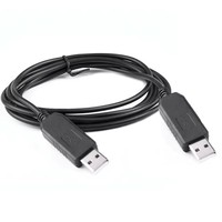 Kabel Jaringan USB-NMC-2.5M Null Modem FTDI USB UART Bridge Chip FT232RQ PC ke PC