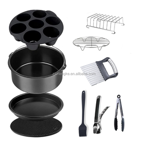 Chengkehome adecuado <span class=keywords><strong>para</strong></span> <span class=keywords><strong>cosori</strong></span> ninja instantpotsa Juego de <span class=keywords><strong>accesorios</strong></span> <span class=keywords><strong>para</strong></span> <span class=keywords><strong>freidora</strong></span> de aire de 8 pulgadas Compatible con freidoras de aire 5.8QT - 6.8QT - Product Image 1