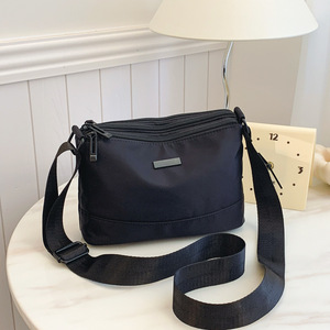 Bolso Bandolera de Cuero Genuino, Estilo Casual de Negocios, Gran Capacidad, Multicapa, Impermeable, Ligero, Cuadrado y Pequeño, OEM - Product Image 2