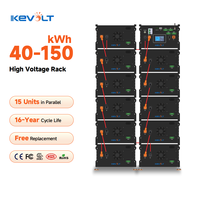 KEVOLT Hochspannungs-Hybrid-Solarwechselrichter mit Hochspannungsbatterie und Solarmodul-Set 30-50kW Komplettes Solarsystem