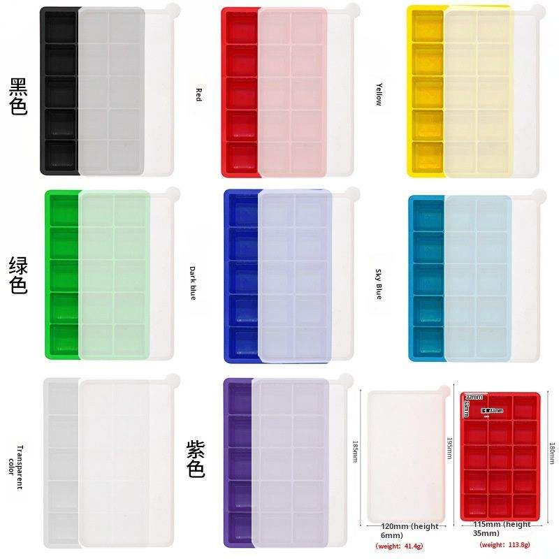 19.5*11.5*8cm Silicone 15/square