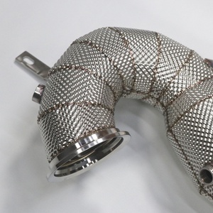 ท่อไอเสียสแตนเลส 304 แบบตรงสำหรับ Benz GT50 GT53 E53 ปี 2019+ 3.0T เพิ่มประสิทธิภาพสูงสุดสำหรับการขับขี่ความเร็วสูง - Product Image 5