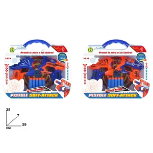 Soft Attack Toy Guns Set With <b>Darts</b> And Case For Kids Play 29x25x7 Cm - Product Image 1