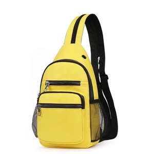 Mnanufacturer-Bolso de pecho deportivo para hombre y mujer, mochila de viaje multifunción, bandolera cruzada - Product Image 4