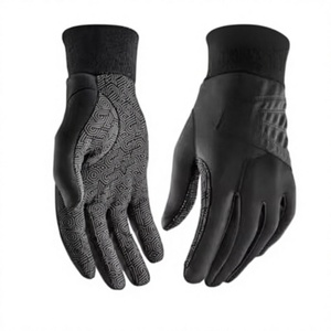 Gants de golf personnalisés avec logo, en cuir véritable, pour droitier, antidérapants, fermeture auto-agrippante, unisexes, pour le sport - Product Image 1