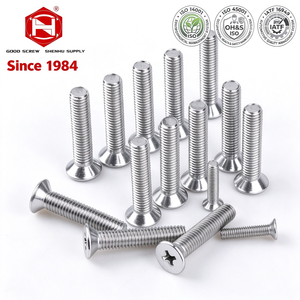 Carbon Steel Cross Recessed Countersunk Head Machine <b>Screw</b> Metric <b>Screw</b> - Product Image 1