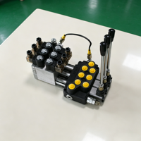 Vanne de commande directionnelle hydraulique pilotée par joystick, 4 voies, pour excavatrice, chargeuse forestière, OEM, directement de l'usine