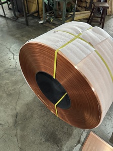 Bobine de cuivre rouge pur 99,9 % C1100 à surface polie, processus personnalisé, prix usine bas, feuille en rouleau pour découpe d'équipements électriques - Product Image 5