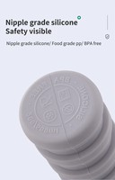 Bouteille d'eau pliable en silicone, 480 ml, sans BPA, anti-fuite, portable, pour le voyage et le sport, avec logo personnalisé, vente en gros