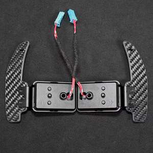 Paleta de cambio de fibra de carbono completamente magnética para volante BMW 1 2 3 <span class=keywords><strong>4</strong></span> 5 6 7 Serie F80 F82 F83 F90 F15 F16 F55 <span class=keywords><strong>Audi</strong></span> <span class=keywords><strong>B9</strong></span> C8 R8 - Product Image 4
