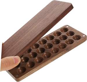 Rejillas de paleta portátiles personalizadas Paletas de gouache de <span class=keywords><strong>madera</strong></span> Mini paleta de pintura Paleta de pintura - Product Image 6