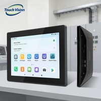 Terminal de point de vente tout-en-un Android 10,1 pouces à écran tactile capacitif plat pour restaurants, commerces de détail et kiosques