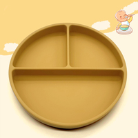 Offre Spéciale sans BPA sucette tasse alimentation en Silicone de qualité alimentaire durable de haute qualité personnalisable couleur bébé assiette