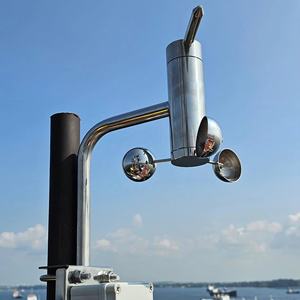 하이 퀄리티 디지털 베인 풍속계 대형 디스플레이 해양 풍력계 악기 기능 풍속 온도 알람 컵 - Product Image 1