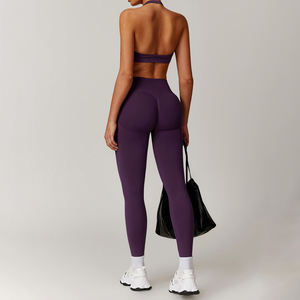 لولو عالية الجودة 2 قطعة مجموعة اليوغا النساء Activewear تجريب ملابس صالة الألعاب الرياضية اللياقة البدنية 2 قطعة - Product Image 6