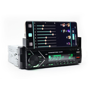 Vente chaude 1Din BT support de téléphone simple din radio <span class=keywords><strong>voiture</strong></span> lecteurs mp3 avec commande vocale <span class=keywords><strong>autoradio</strong></span> - Product Image 1