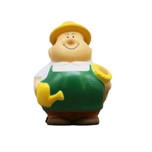 Balle anti-stress haute résistance personnalisée en mousse PU, jouet à presser en forme de fleur de dessin animé mignon pour enfants - Product Image 1
