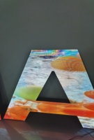 Affichage LED extérieur premium personnalisé pour les magasins de détail Solution d'éclairage publicitaire Schrift