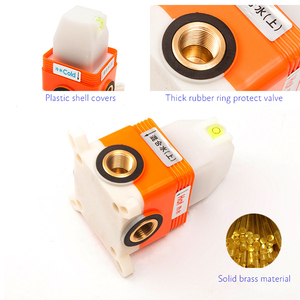 Bathroom Concealed Chrome <strong>Plate</strong> One Function Mixer Valve Hidden <strong>Shower</strong> Valves - Product Image 4