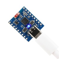 ESP32-C6-TINY Mini papan pengembangan ESP32-C6FH4 WIFI untuk antarmuka Tipe C 3.3V prosesor mikrokontroler