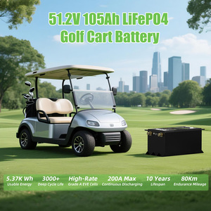 รถกอล์ฟ OTM แบตเตอรี่ลิเธียม38.4V 51.2V 76.8V เซลล์150Ah เกรดโซลิดสเตทแพ็ค BMS - Product Image 2