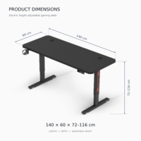 Table élévatrice AOR avec plateau en placage de fibre de carbone, hauteur réglable pour la maison, l'hôtel, l'apprentissage, vente en gros universelle pour les usines