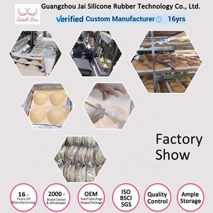 Lace Shell Shape Sticky <strong>Bra</strong> <strong>Strapless</strong> Self Adhesive Push up <strong>Bra</strong> with Removable <strong>Clear</strong> Strap - Product Image 2