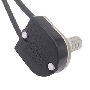 Eingebauter 3A 6A 125V EIN-AUS Einpoliger Drehschalter 2 Positionen Lampenschalter für Zertifizierte Schraubklemme 360° Drehung - Product Image 5