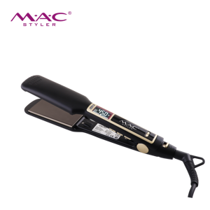 Plancha de pelo de hierro plana Mac, <span class=keywords><strong>peluquería</strong></span> profesional, <span class=keywords><strong>precio</strong></span> al por mayor, plancha de pelo para mujer - Product Image 6