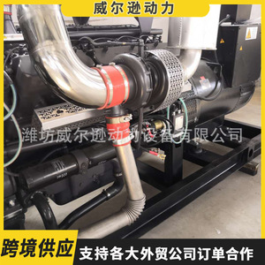 Groupe électrogène diesel Shanghai Cap 500 kW 380 V 50 Hz pour alimentation de secours d'hôpital - Product Image 3
