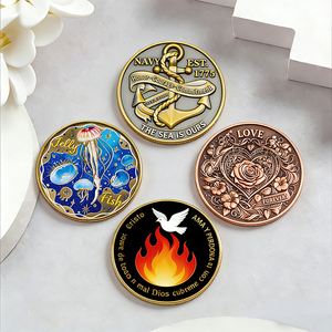 Hochwertige 3D Individuelle Metall-Herausforderungsmünze Gedenk-Souvenir Vergoldet Emailliert Prägestanzung Muster Erhältlich - Product Image 1