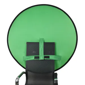 휴대용 웹캠 배경 녹색 화면 비디오 채팅, 줌, 스카이프, 배경 화상 통화, Chromakey