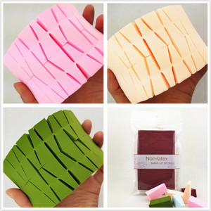 Esponjas Triangulares de Espuma <span class=keywords><strong>para</strong></span> <span class=keywords><strong>Uñas</strong></span> y Maquillaje, Hidrófilas, Desechables, Sin Látex, <span class=keywords><strong>Precio</strong></span> Económico, 24 Unidades - Product Image 4