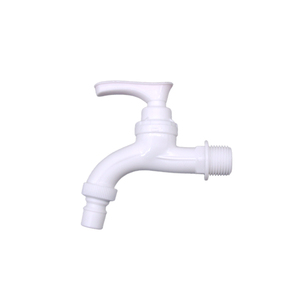 DN15 Streamline Design Bathroom PVC Faucets Modern Plastic 1/2" Water Tap - Product Image 1