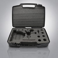 Boîte de rangement en plastique personnalisable avec mousse prédécoupée pour outils et quincaillerie, différentes dimensions intérieures – Vente chaude