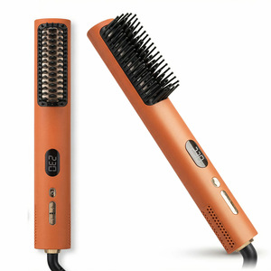 130 à 230 ° <span class=keywords><strong>Brosse</strong></span> lissante pour cheveux C Range avec écran LED 60W, 10 niveaux de température, 360° °   Outil de coiffage rotatif pour salon - Product Image 1