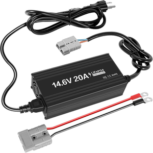 <span class=keywords><strong>Chargeur</strong></span> <span class=keywords><strong>de</strong></span> <span class=keywords><strong>batterie</strong></span> LiFePO4 14,6 V 20 A <span class=keywords><strong>pour</strong></span> batteries LiFePO4 12 V, pack <span class=keywords><strong>de</strong></span> batteries <span class=keywords><strong>pour</strong></span> <span class=keywords><strong>camping</strong></span>-cars et véhicules utilitaires, <span class=keywords><strong>chargeur</strong></span> <span class=keywords><strong>de</strong></span> <span class=keywords><strong>batterie</strong></span> au lithium phosphate - Product Image 4