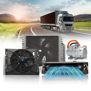 Aire Acondicionado Universal para Automóvil de 12V 24V CC, Compresor Eléctrico Debajo del Tablero, Aire Acondicionado con Válvula de Expansión Térmica Universal - Product Image 1